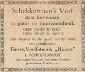 Electrische Verffabriek 'Hoorn' -  J. Schekkerman