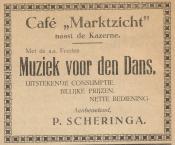 Cafe Marktzicht - P. Scheringa