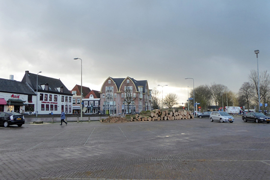 Bomenkap Noorder Veemarkt (foto K. van Bockxmeer)