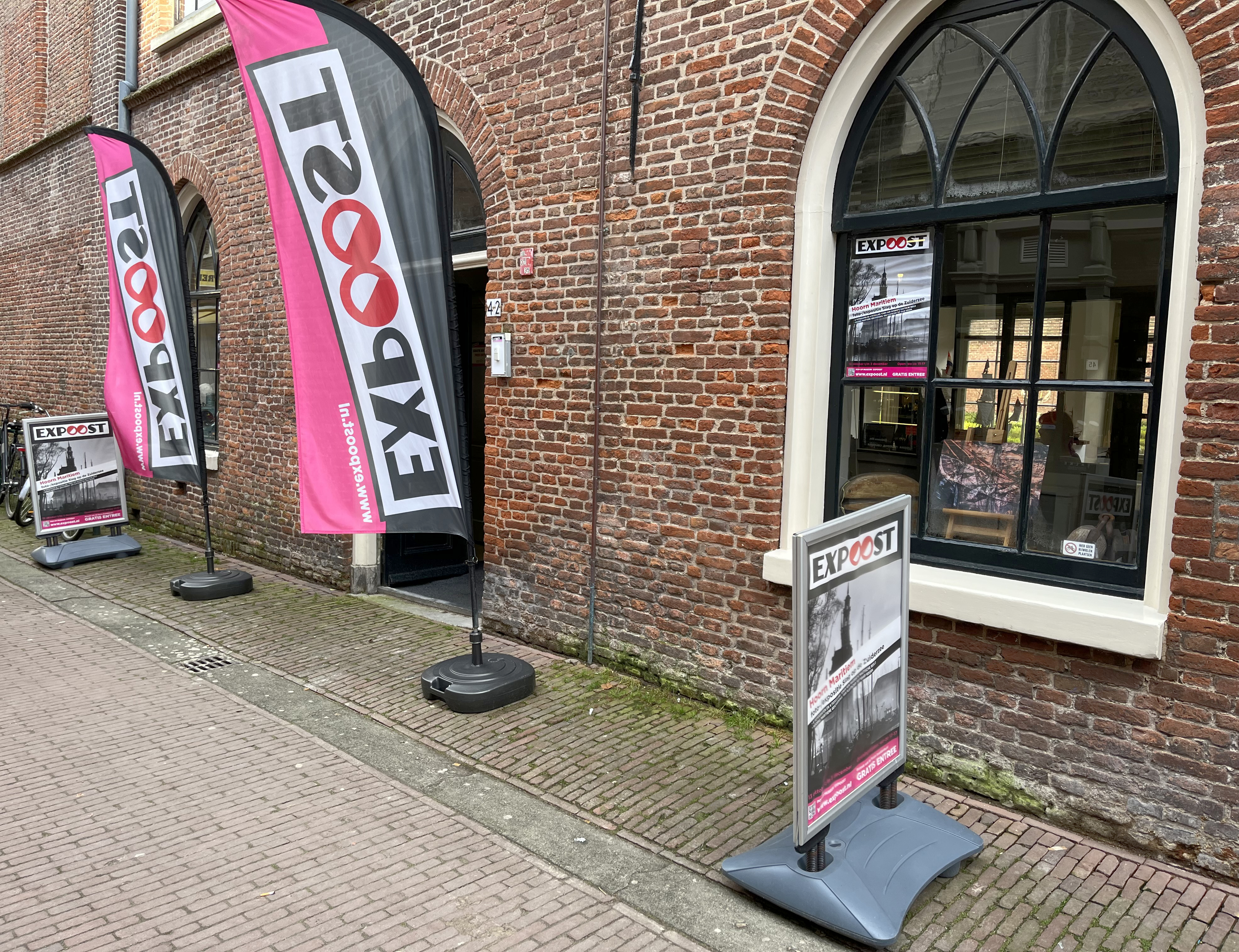 13: Pop-up museum Expoost in de Nieuwsteeg