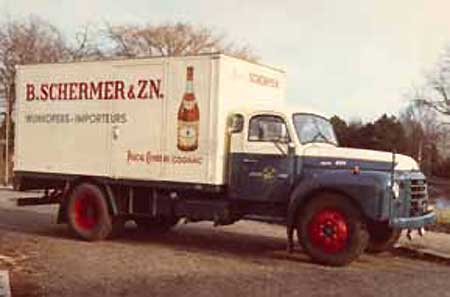 Vrachtauto van Schermer