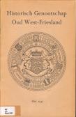 Bibliotheek Oud Hoorn: Historisch Genootschap Oud West-Friesland mei 1951