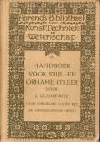 Bibliotheek Oud Hoorn: Handboek voor Stijl- en Ornamentleer.