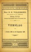 Ned. R. K. Volksbond afd. Hoorn. Verslag van 1 October 1896 tot 30 September 1897