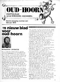 kwartaablad Oud Hoorn 1979 - 1
