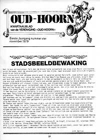 kwartaablad Oud Hoorn 1979 - 4