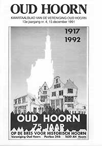 kwartaablad Oud Hoorn 1991 - 4