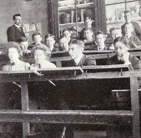 J.C. Kerkmeijer in de klas