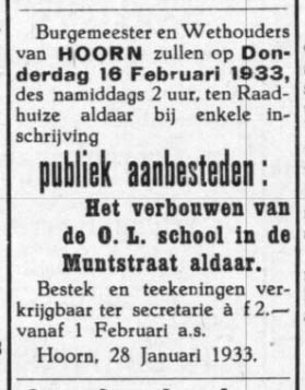 De Nieuwe Courant, 1 februari 1933
