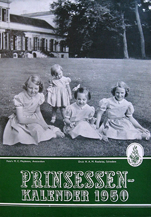 De vier prinsessen naar wie de openbare lagere scholen in Hoorn in 1950 worden vernoemd width=
