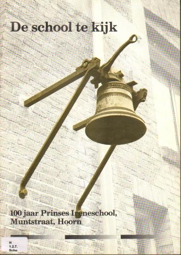 Brochure uitgegeven ter gelegenheid van het jubileum van de Ireneschool
 (foto WFA)
