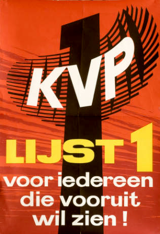 Verkiezings affiche KVP