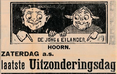 advertentie - De Jong en Eilander - Huishoudelijke Artikelen