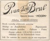 advertentie - P. van den Brul - Dameskleeding
