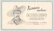 advertentie - Sigarenfabriek Bernardo, Fa. B.M. Lieshout & zonen