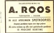 advertentie - A. Roos