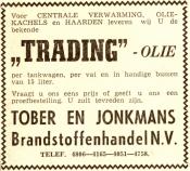 advertentie - Tober en Jonkmans - Brandstoffenhandel N.V.