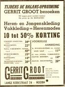 Gerrit Groot - Heren- en Jongenskleding