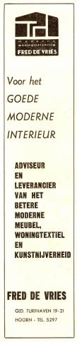 advertentie - Fred de Vries