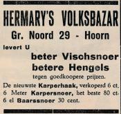 advertentie - Hermary's Volksbazar
