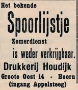 advertentie - Drukkerij Houdijk