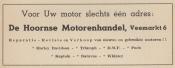 advertentie - De Hoornse Motorenhandel