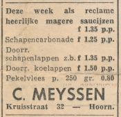 advertentie - C. Meyssen