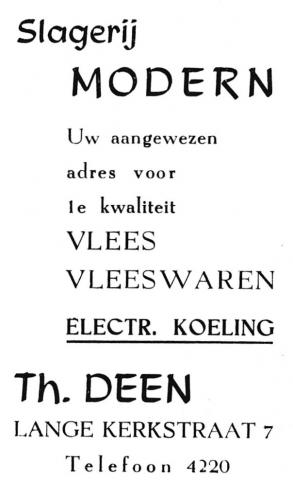 advertentie - Th. DEEN