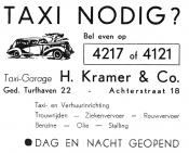 advertentie - H. Kramer & Co.