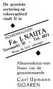 advertentie - Fa. J. NAUTA