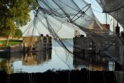 foto - Testfoto havensluis met visnetten Hoorn 2
