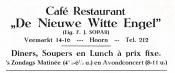 Cafe Restaurant De Nieuwe Witte Engel