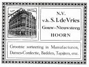 N.V. v.h. S. I. de Vries Manufacturen
