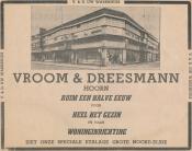 advertentie - Warenhuis Vroom  &  Dreesmann
